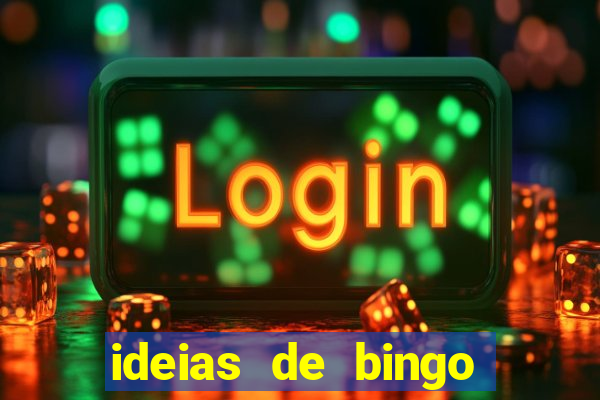 ideias de bingo para o natal